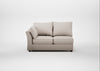 Tailor Medium Left Hand Facing Corner Unit Capelo Linen-Cotton Sesame / Black