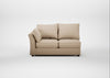 Tailor Medium Left Hand Facing Corner Unit Smart Cotton Linen Rice / Walnut Stained