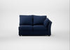 Tailor Medium Right Hand Facing Corner Unit Smart Cotton Linen Indigo / Black