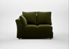 Tailor Left Hand Facing Double Unit Cotton Velvet Evergreen / Natural