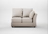 Tailor Double Right Hand Facing Corner Unit Capelo Linen-Cotton Sesame / Black