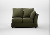 Tailor Double Right Hand Facing Corner Unit Smart Cotton Linen Myrtle / Black