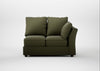 Tailor Double Right Hand Facing Corner Unit Smart Cotton Linen Myrtle / Walnut Stained