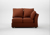 Tailor Double Right Hand Facing Corner Unit Smart Cotton Linen Rust / Walnut Stained