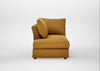Tailor Left Hand Facing Chaise Unit Smart Cotton Linen Sahara / Natural