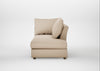 Tailor Right Hand Facing Chaise Unit Smart Cotton Linen Rice / Natural