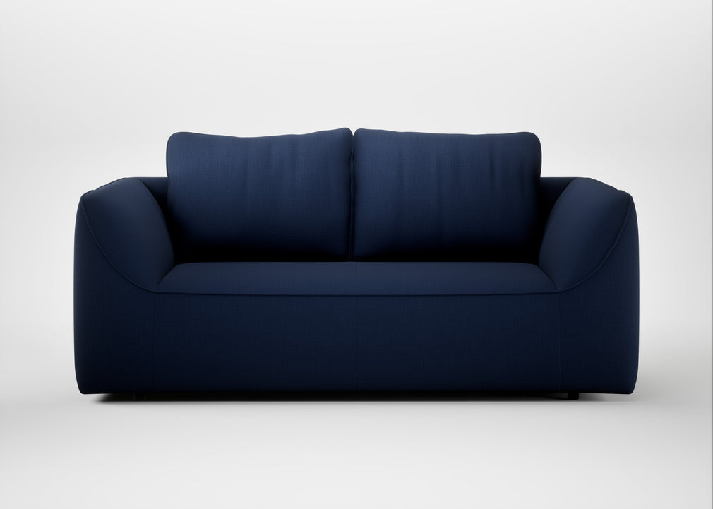Morven 2 Seater Sofa Smart Cotton Linen Indigo
