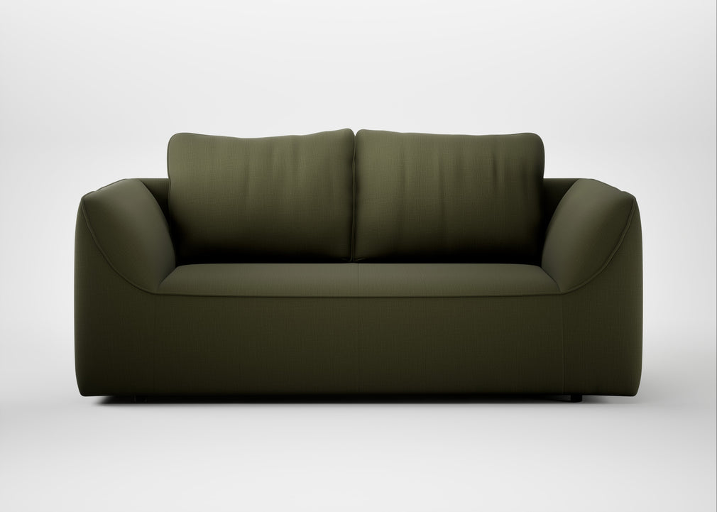 Morven 2 Seater Sofa Smart Cotton Linen Myrtle
