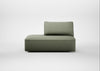 Morven Left Hand Facing Open End Unit Capelo Linen-Cotton Sage