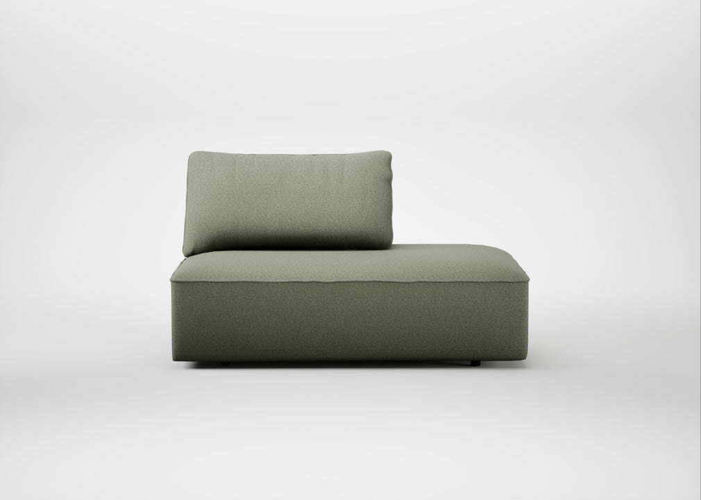 Morven Right Hand Facing Open End Unit Capelo Linen-Cotton Sage