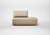 Morven Right Hand Facing Open End Unit Smart Cotton Linen Rice