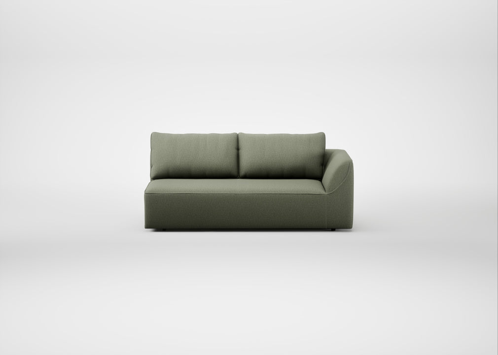 Morven Right Hand Facing 3 Seater Unit Capelo Linen-Cotton Sage