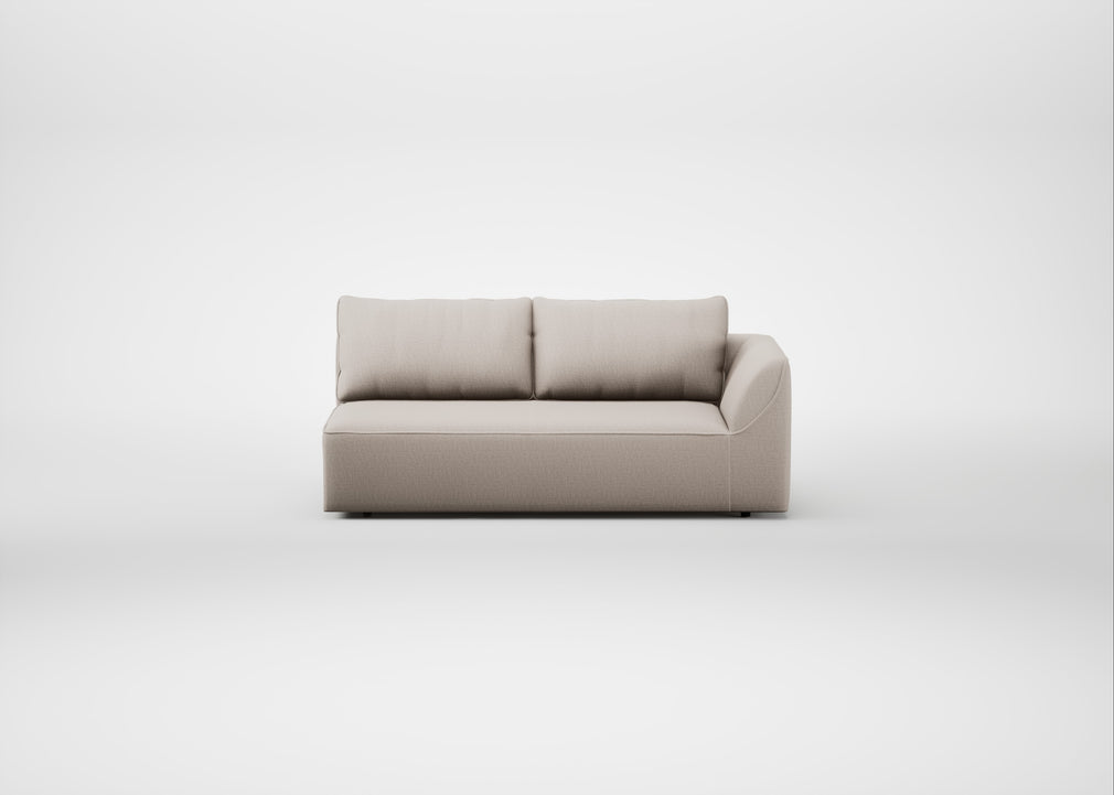 Morven Right Hand Facing 3 Seater Unit Capelo Linen-Cotton Sesame