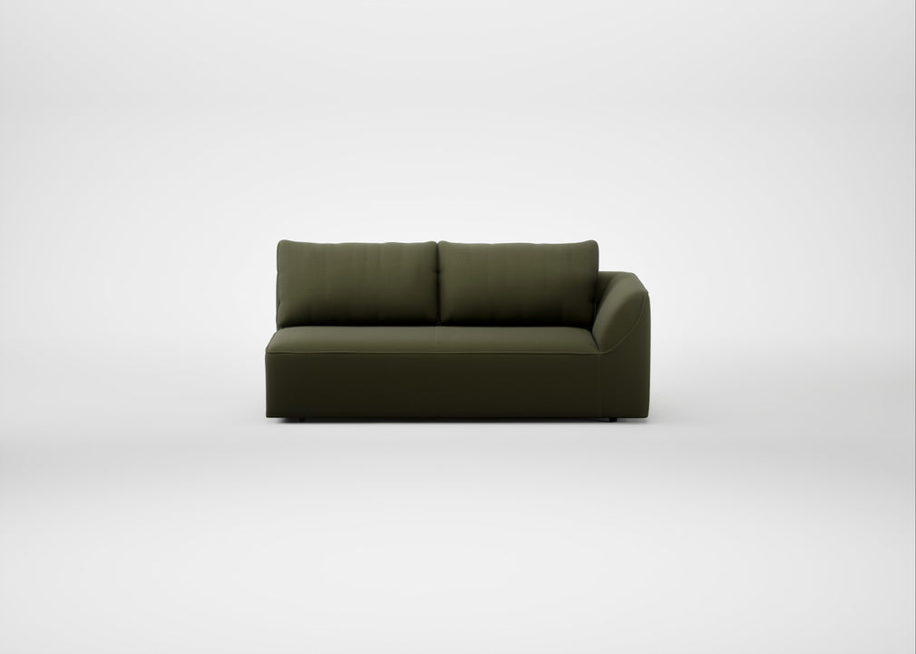 Morven Right Hand Facing 3 Seater Unit Smart Cotton Linen Myrtle