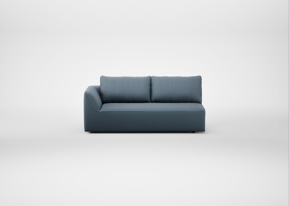 Morven Left Hand Facing 3 Seater Unit Smart Cotton Linen Celestial