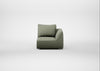 Morven Right Hand Facing Single Unit Capelo Linen-Cotton Sage