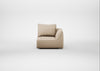 Morven Right Hand Facing Single Unit Smart Cotton Linen Rice