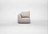 Morven Left Hand Facing Single Unit Capelo Linen-Cotton Sesame