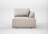 Morven Right Hand Facing Chaise Unit Capelo Linen-Cotton Sesame
