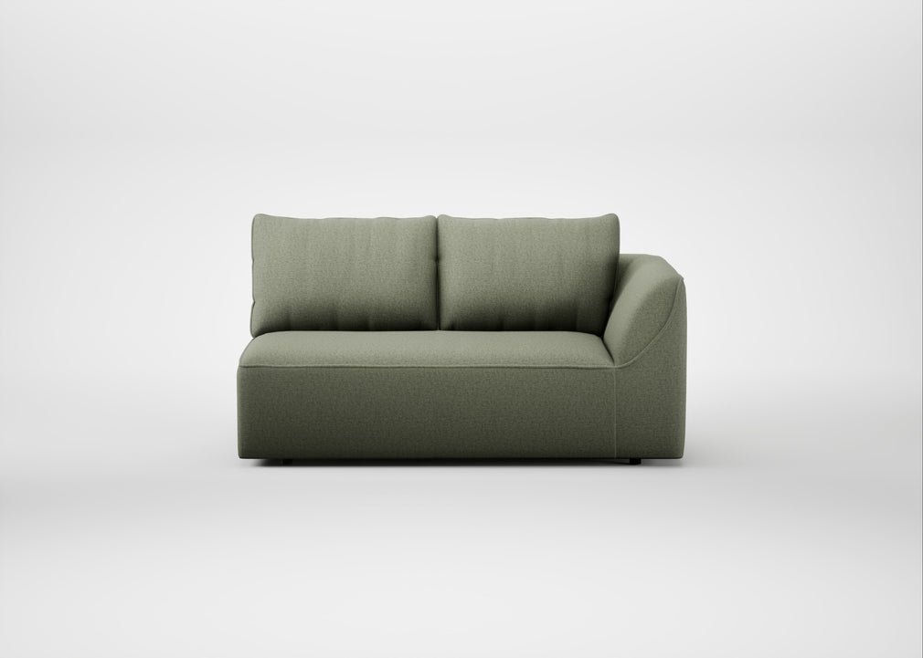 Morven Right Hand Facing 2 Seater Unit Capelo Linen-Cotton Sage