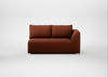 Morven Right Hand Facing 2 Seater Unit Smart Cotton Linen Rust
