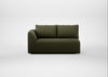 Morven Left Hand Facing 2 Seater Unit Smart Cotton Linen Myrtle