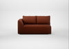 Morven Left Hand Facing 2 Seater Unit Smart Cotton Linen Rust