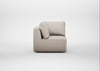 Morven Corner Unit Capelo Linen-Cotton Sesame