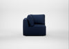 Morven Corner Unit Smart Cotton Linen Indigo