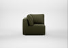 Morven Corner Unit Smart Cotton Linen Myrtle