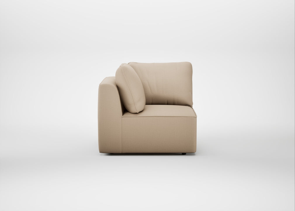 Morven Corner Unit Smart Cotton Linen Rice