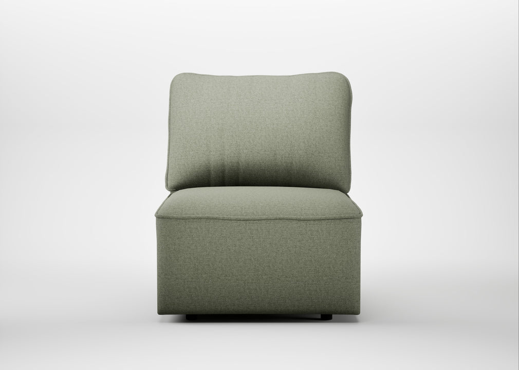 Morven Single Unit Capelo Linen-Cotton Sage