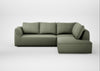 Morven Right Hand Facing Large Corner Sofa Capelo Linen-Cotton Sage