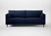 Tortona 3 Seater Sofa Smart Cotton Linen Indigo