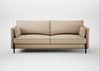 Tortona 3 Seater Sofa Smart Cotton Linen Rice