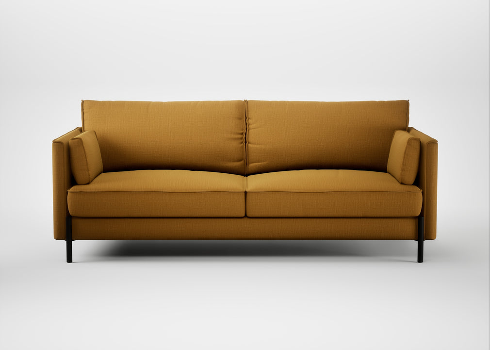 Tortona 3 Seater Sofa Smart Cotton Linen Sahara