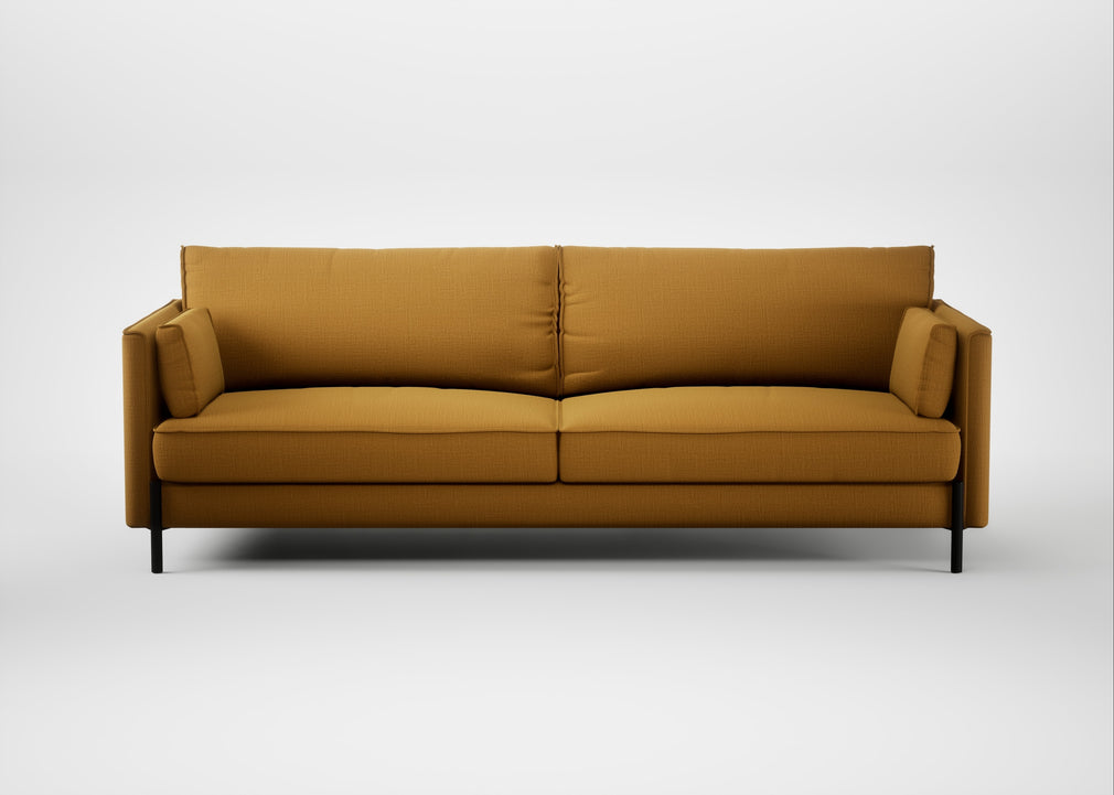 Tortona 4 Seater Sofa Smart Cotton Linen Sahara