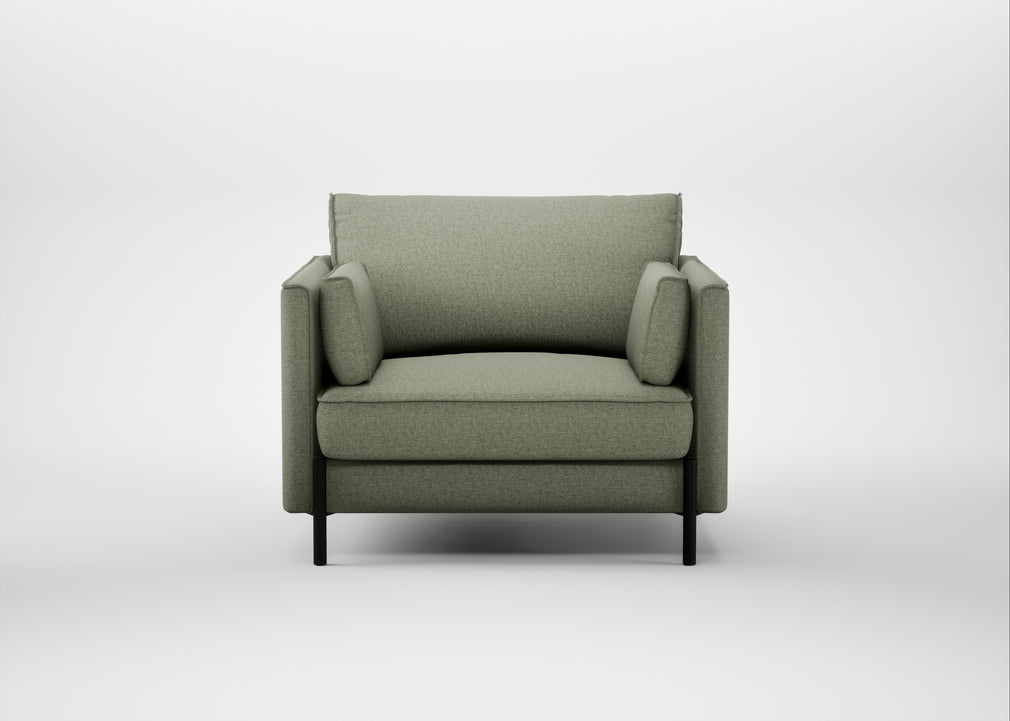 Tortona Armchair Capelo Linen-Cotton Sage