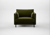 Tortona Armchair Cotton Velvet Evergreen