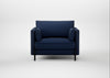 Tortona Armchair Smart Cotton Linen Indigo