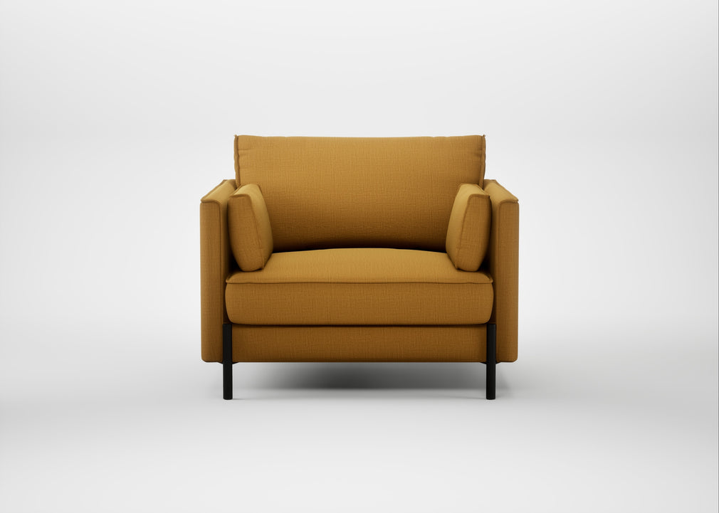 Tortona Armchair Smart Cotton Linen Sahara
