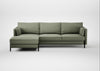Tortona Left Hand Facing Corner Chaise Capelo Linen-Cotton Sage