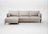 Tortona Left Hand Facing Corner Chaise Capelo Linen-Cotton Sesame
