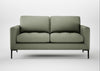 Eton 2 Seater Sofa Capelo Linen-Cotton Sage / Black