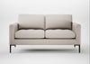 Eton 2 Seater Sofa Capelo Linen-Cotton Sesame / Black