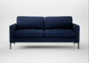 Eton 3 Seater Sofa Smart Cotton Linen Indigo / Black