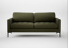 Eton 3 Seater Sofa Smart Cotton Linen Myrtle / Black
