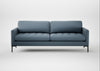 Eton 4 Seater Sofa Smart Cotton Linen Celestial / Black