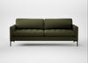 Eton 4 Seater Sofa Smart Cotton Linen Myrtle / Black