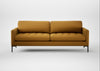 Eton 4 Seater Sofa Smart Cotton Linen Sahara / Black